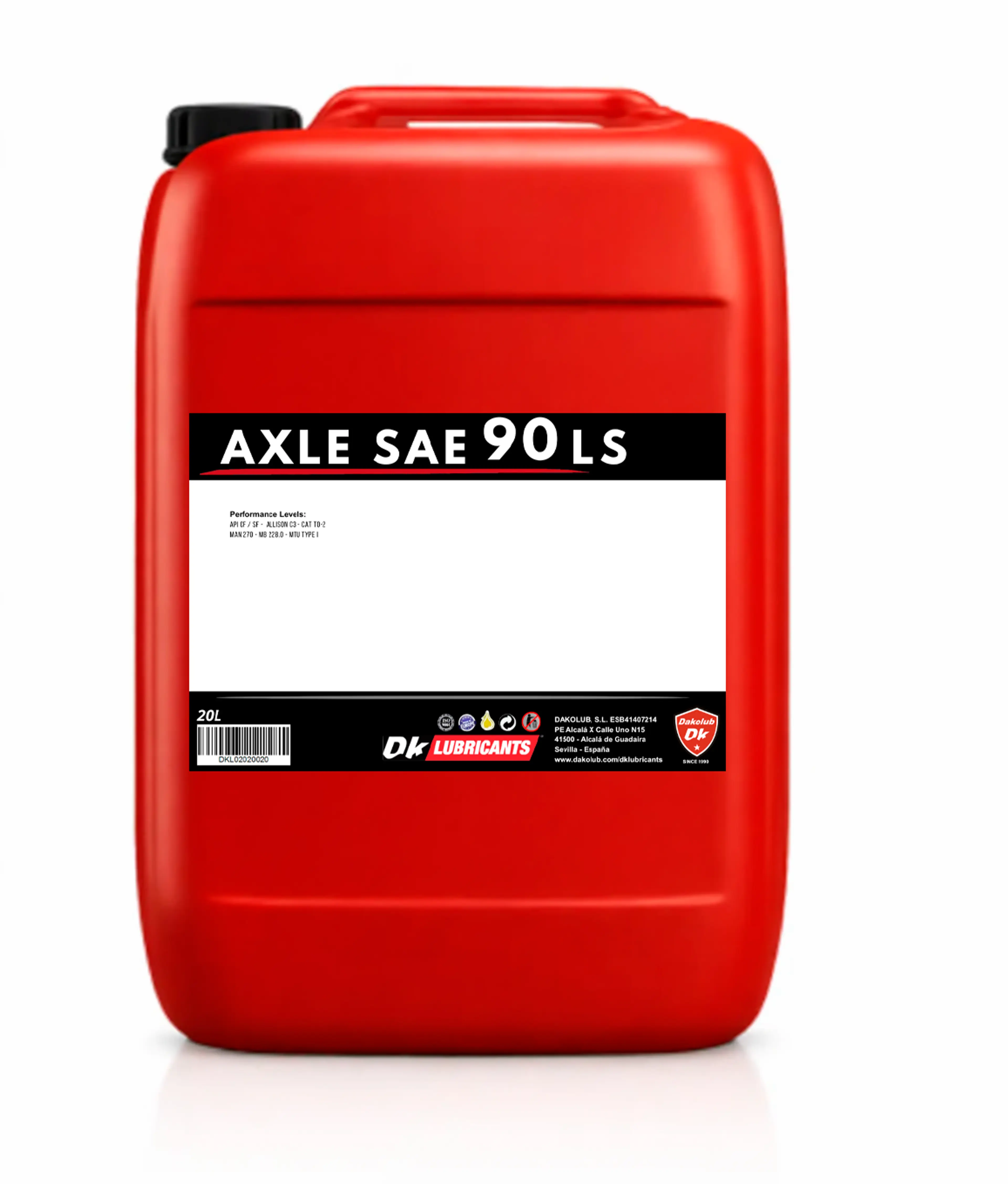 DK AXLE SAE 90 LS 20L