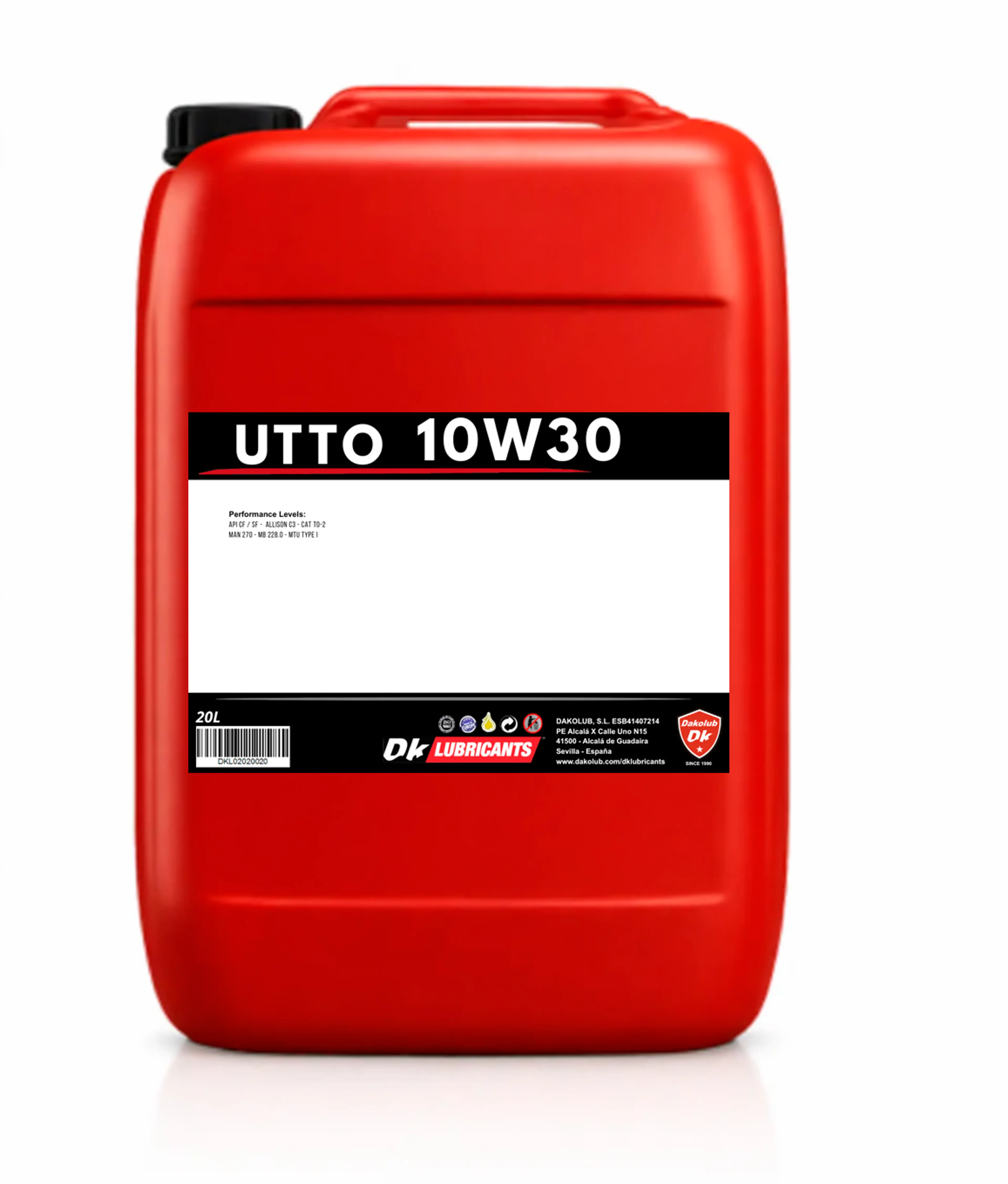 DK UTTO 10W30 20L