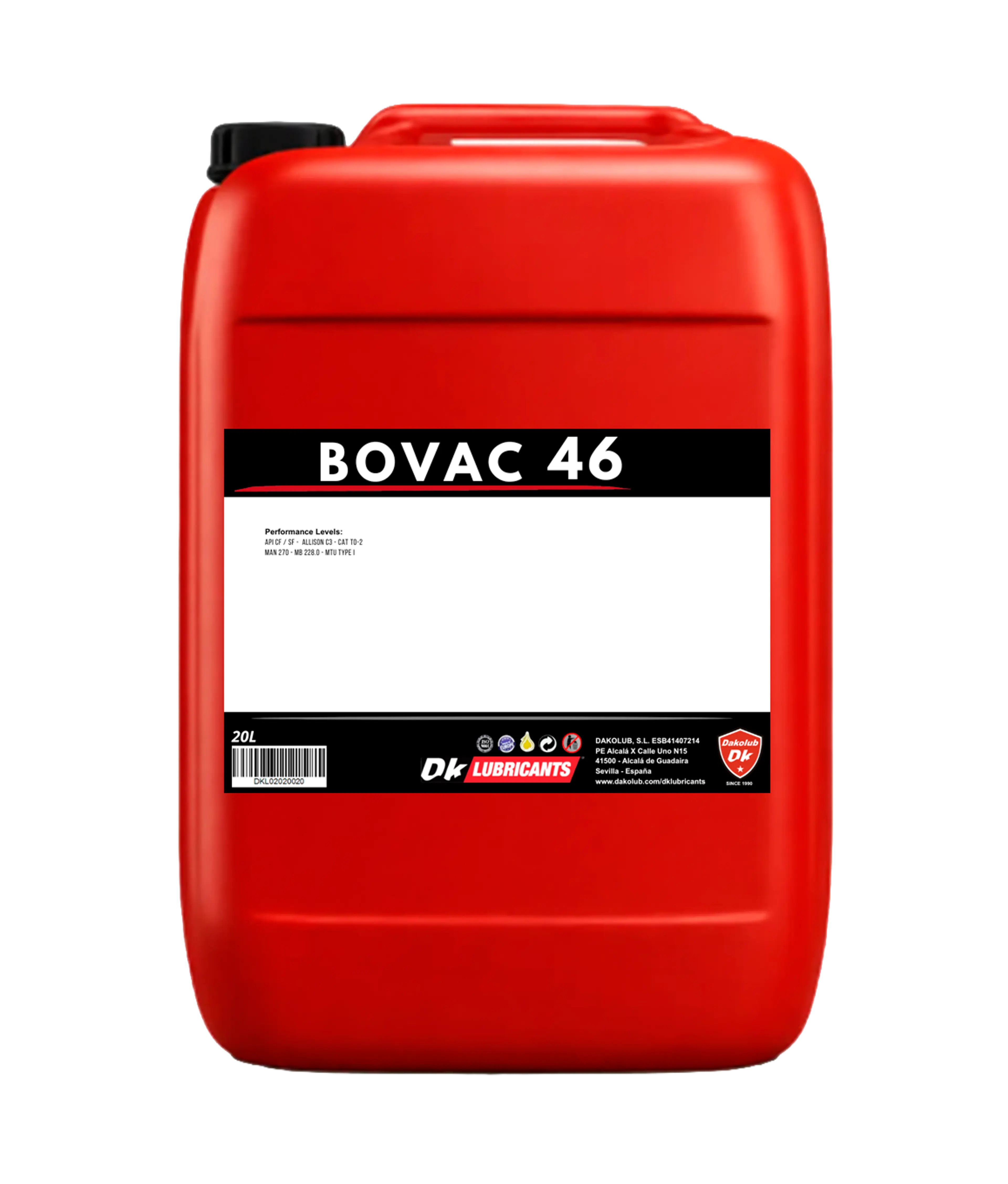 DK BOVAC 46 20L