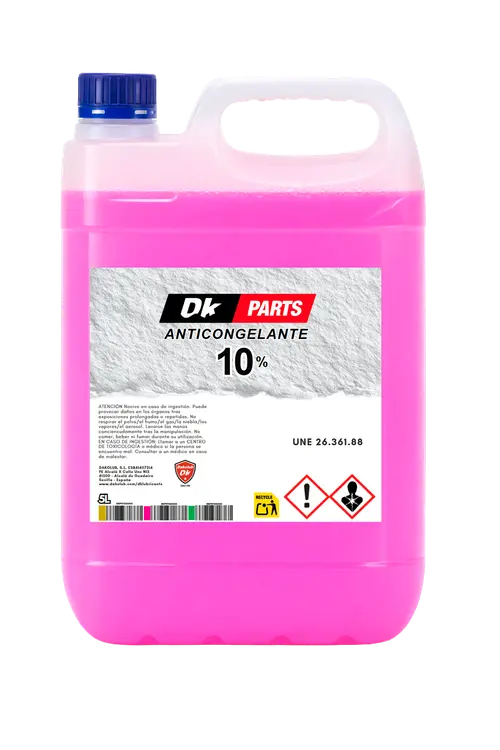 DK ANTIFREEZE 10% ROSA 5L