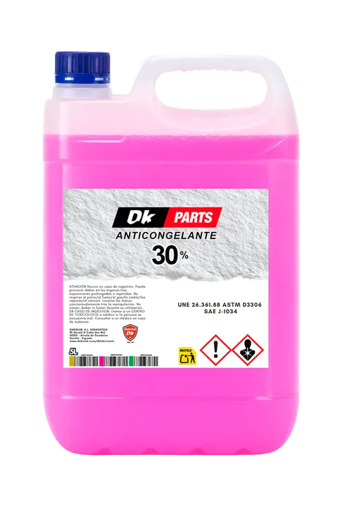 DK ANTIFREEZE 30% ROSA 5L