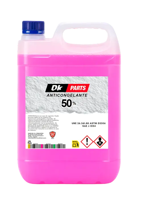 DK ANTIFREEZE 50% ROSA 5L