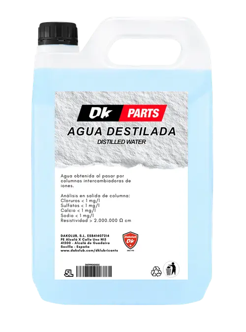 DK AGUA DESTILADA 5L