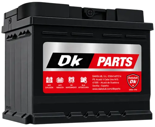 DK BATERIA 62AH (600) +D