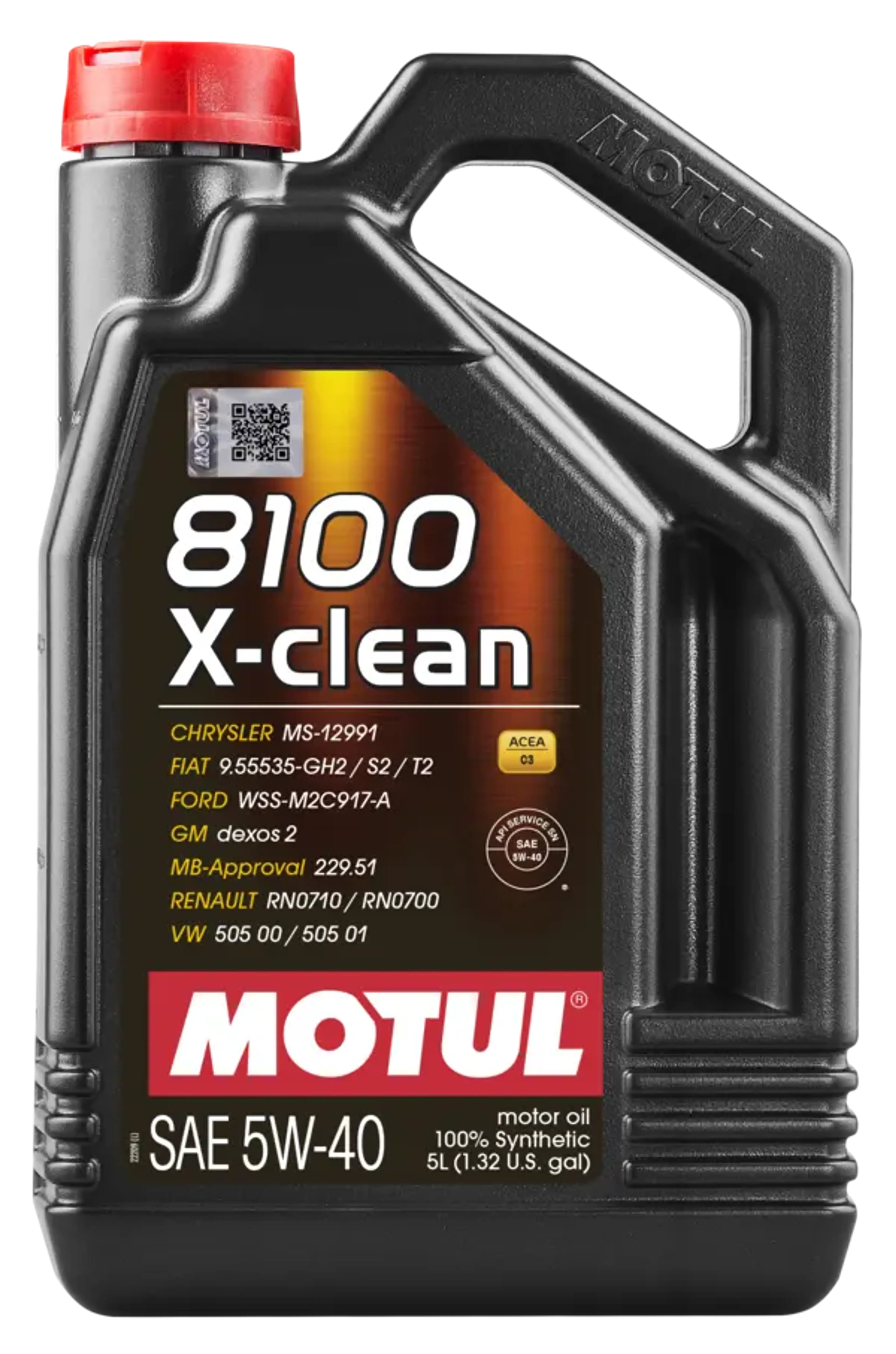 MOTUL 8100 X-CLEAN C3 5W40 5L