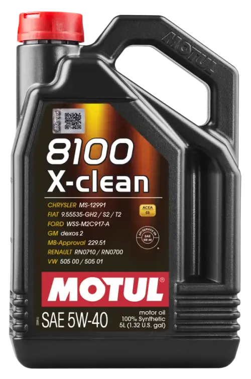 MOTUL 8100 X-CLEAN C3 5W40 5L