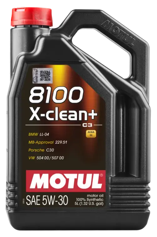 MOTUL 8100 X-CLEAN+ 5W30 5L
