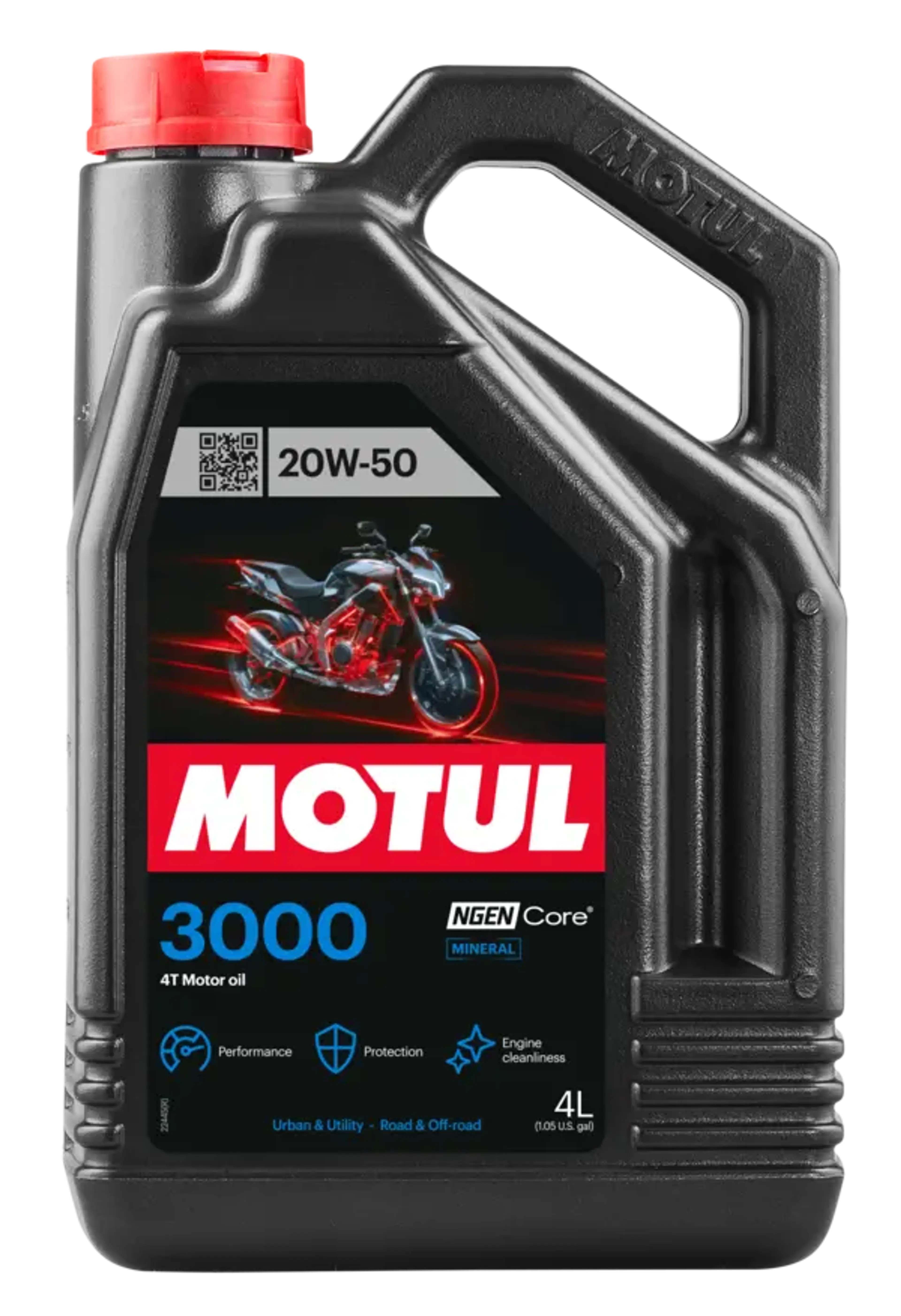 MOTUL 3000 20W50 4T 4L