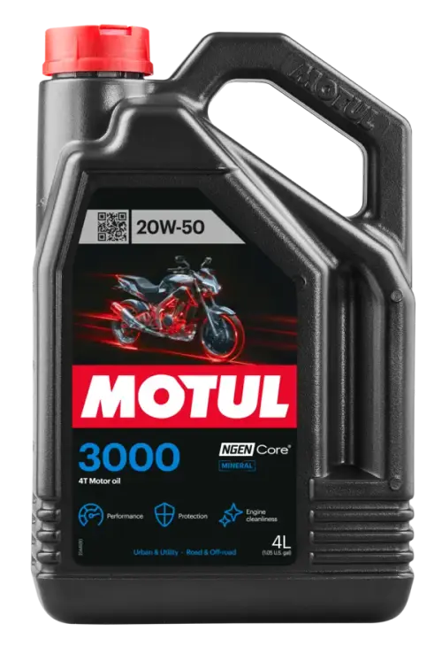 MOTUL 3000 20W50 4T 4L