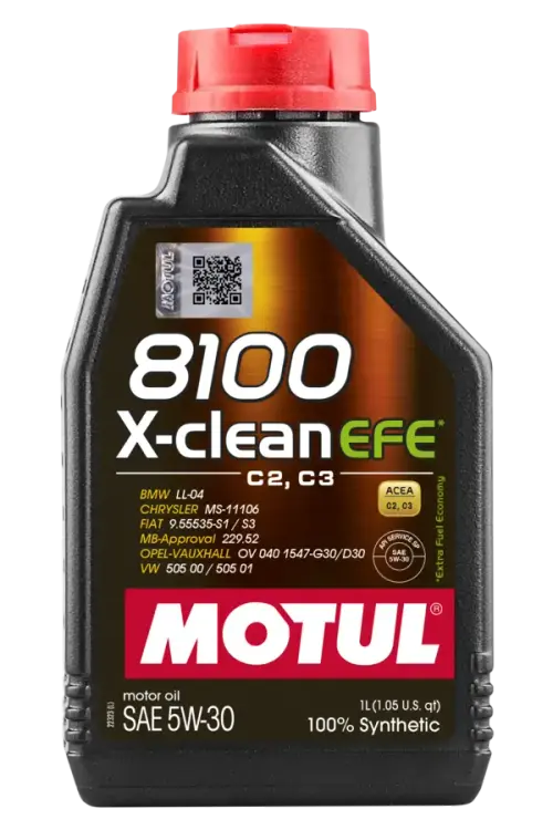 MOTUL 8100 XCLEAN EFE C2/C3 5W30 20