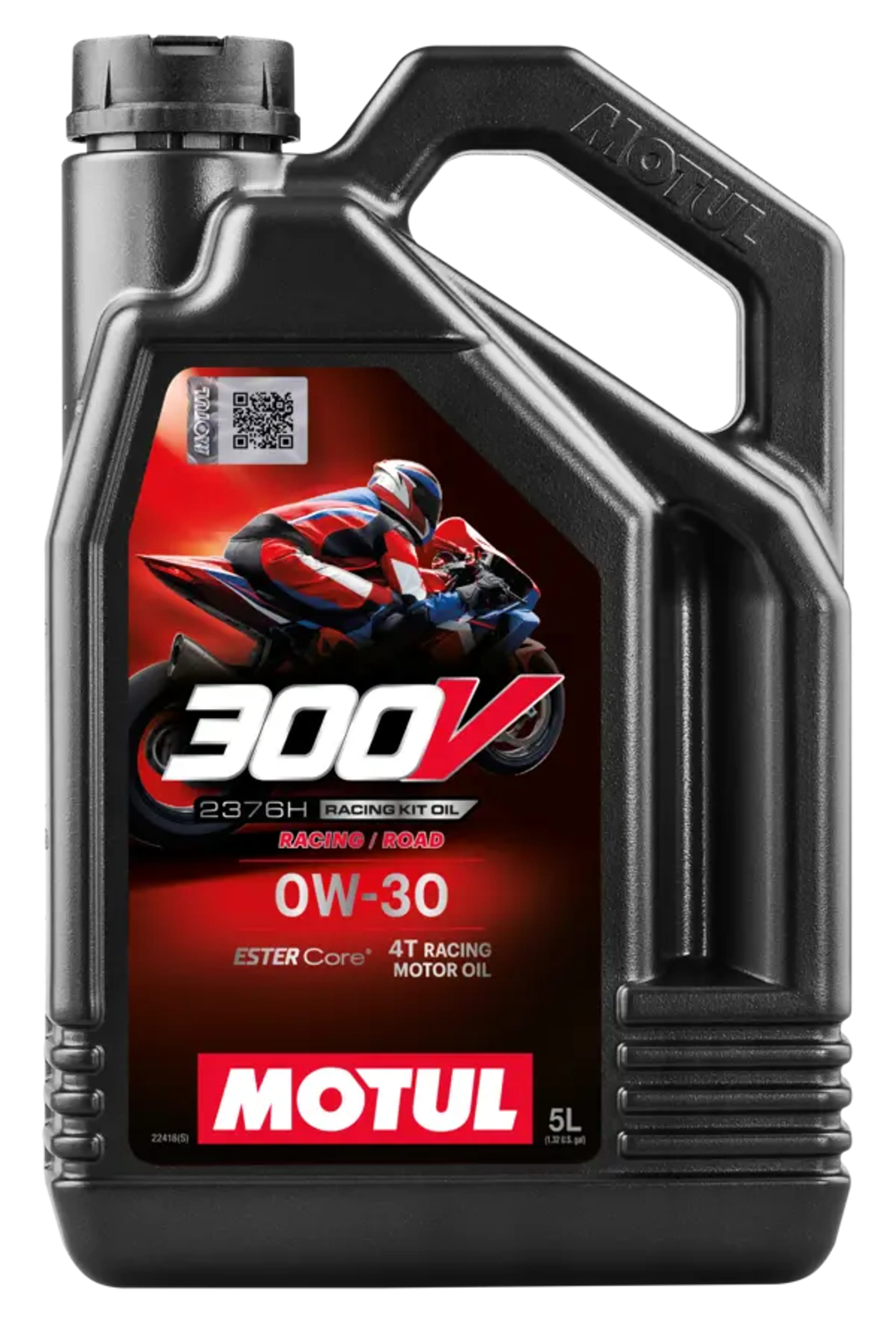 MOTUL 300V RACING OIL 2376H 0W30 5L