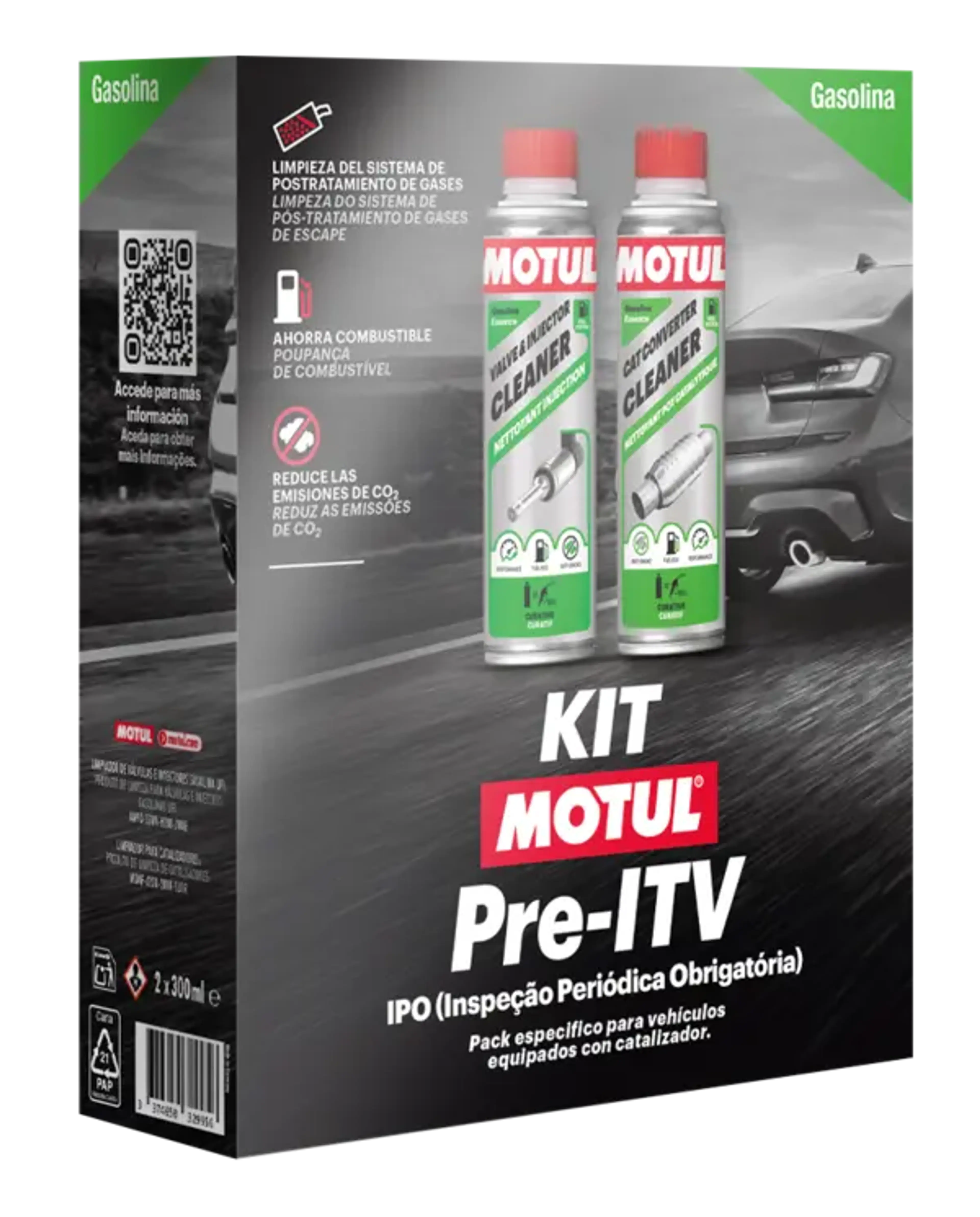 MOTUL PACK PRE ITV GASOLINA 600ML