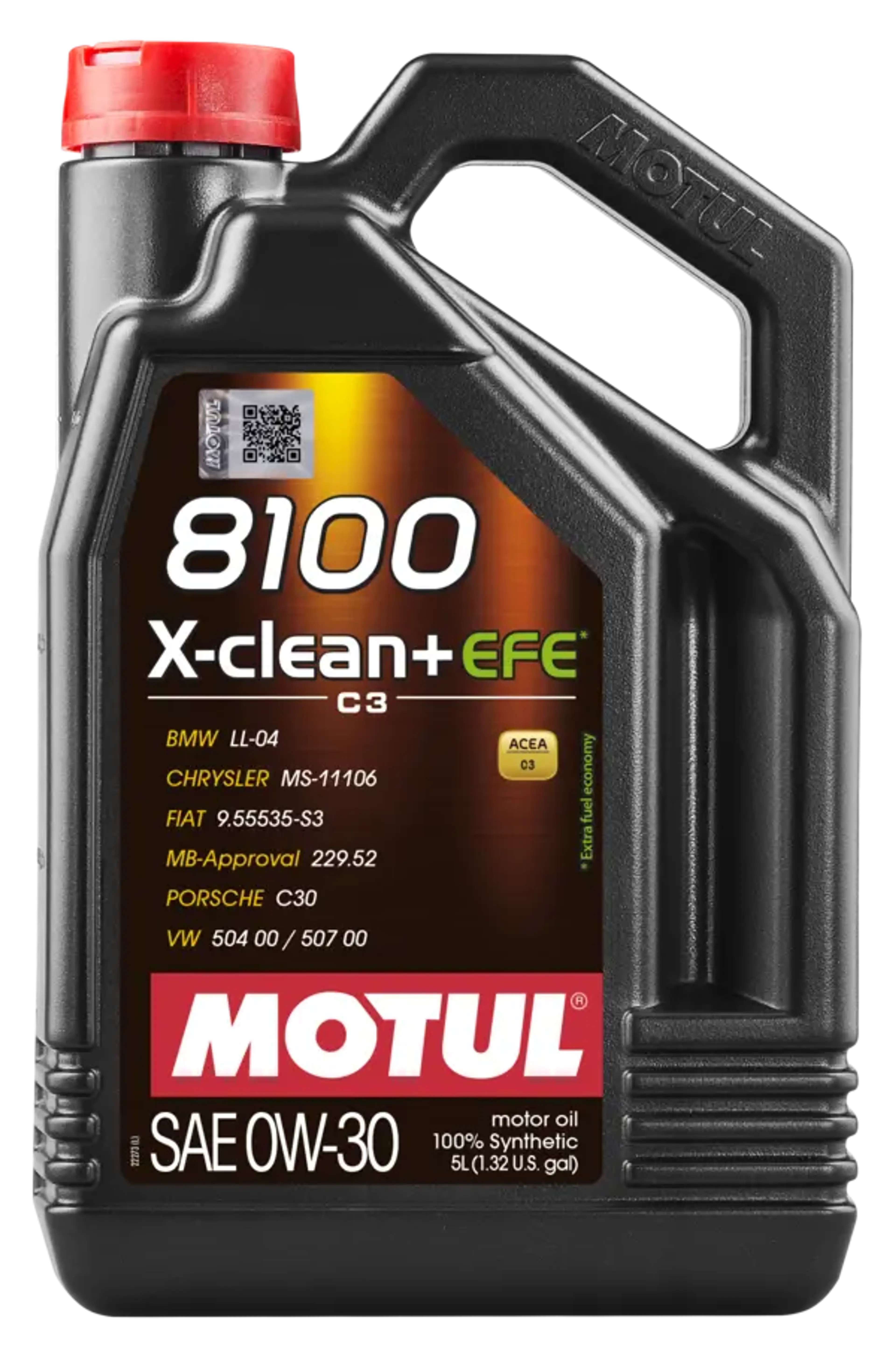 MOTUL 8100 XCLEAN+ EFE 0W30 5L