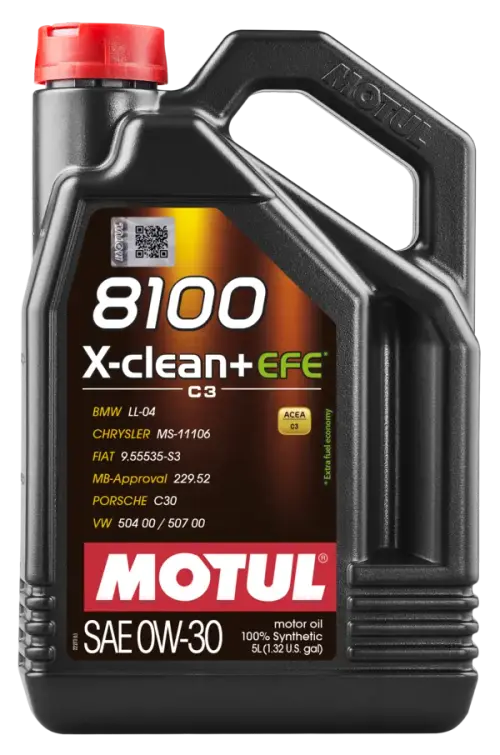 MOTUL 8100 XCLEAN+ EFE 0W30 5L
