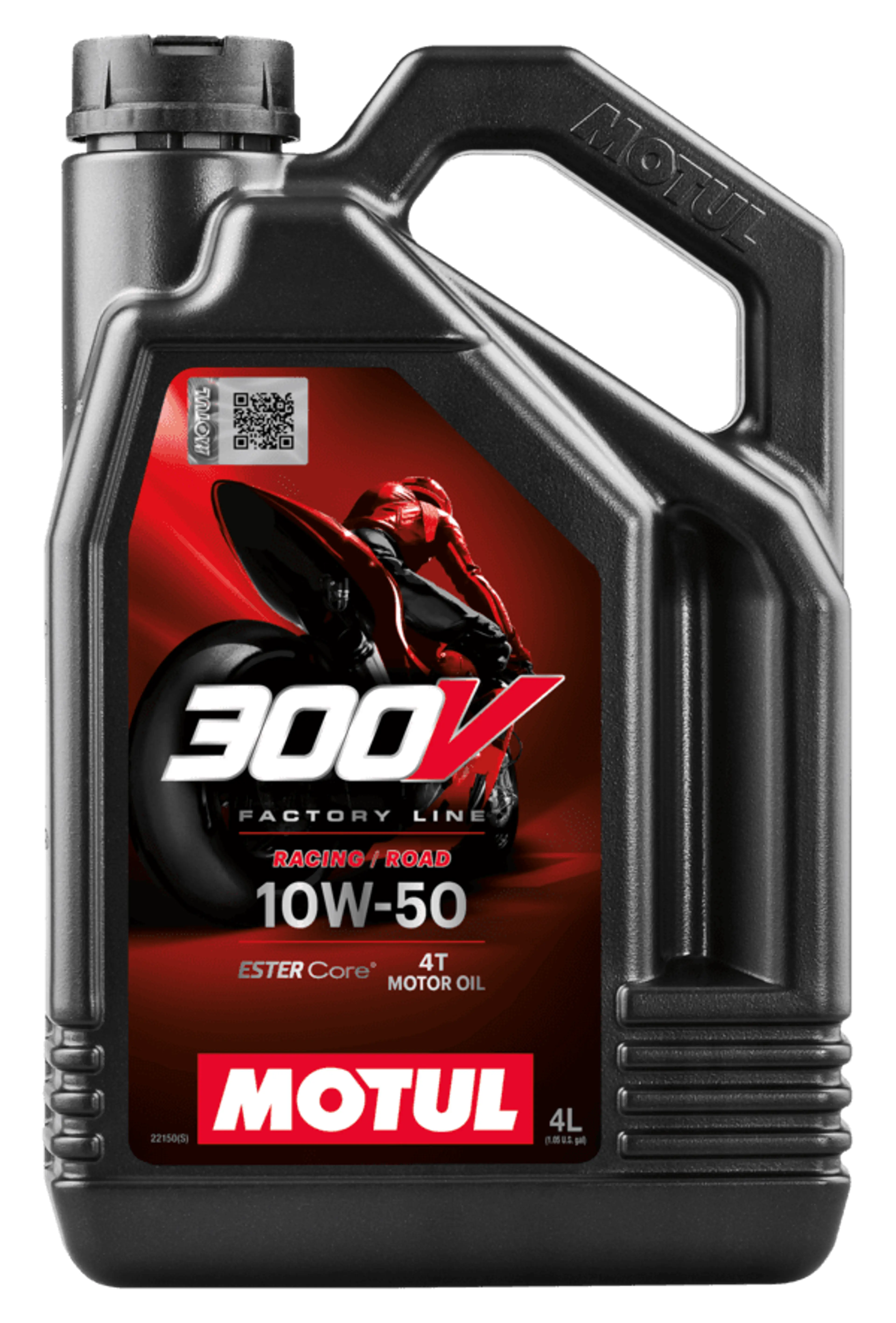 MOTUL 300V ROAD RACING 10W50 4L