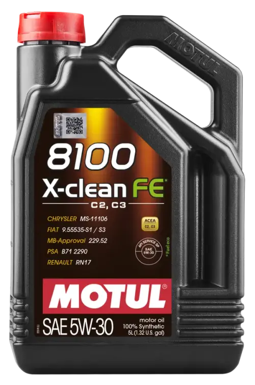 MOTUL 8100 XCLEAN FE C2/C3 5W30 5L