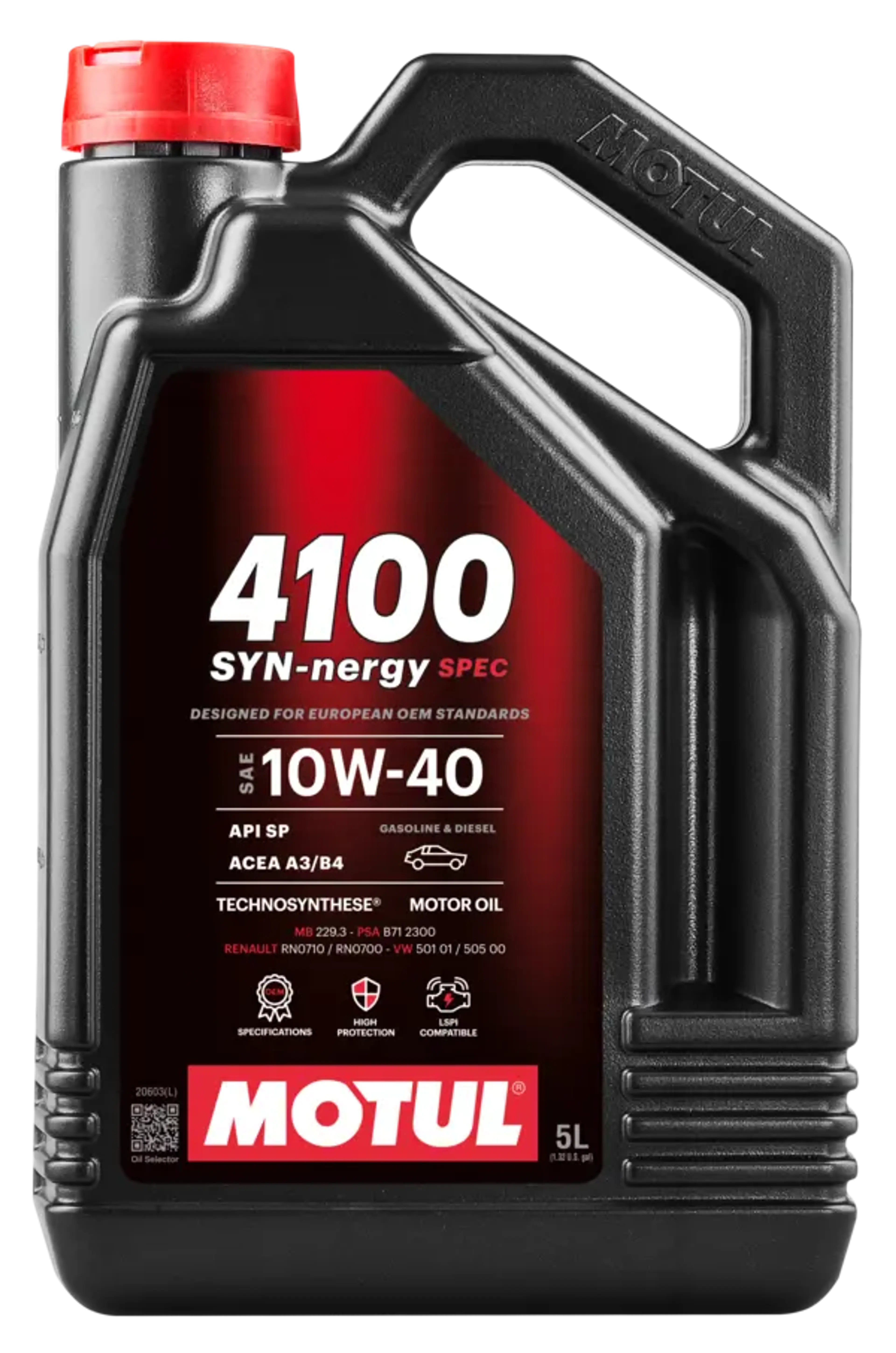 MOTUL 4100 SYN-NERGY SPEC 10W40 5L