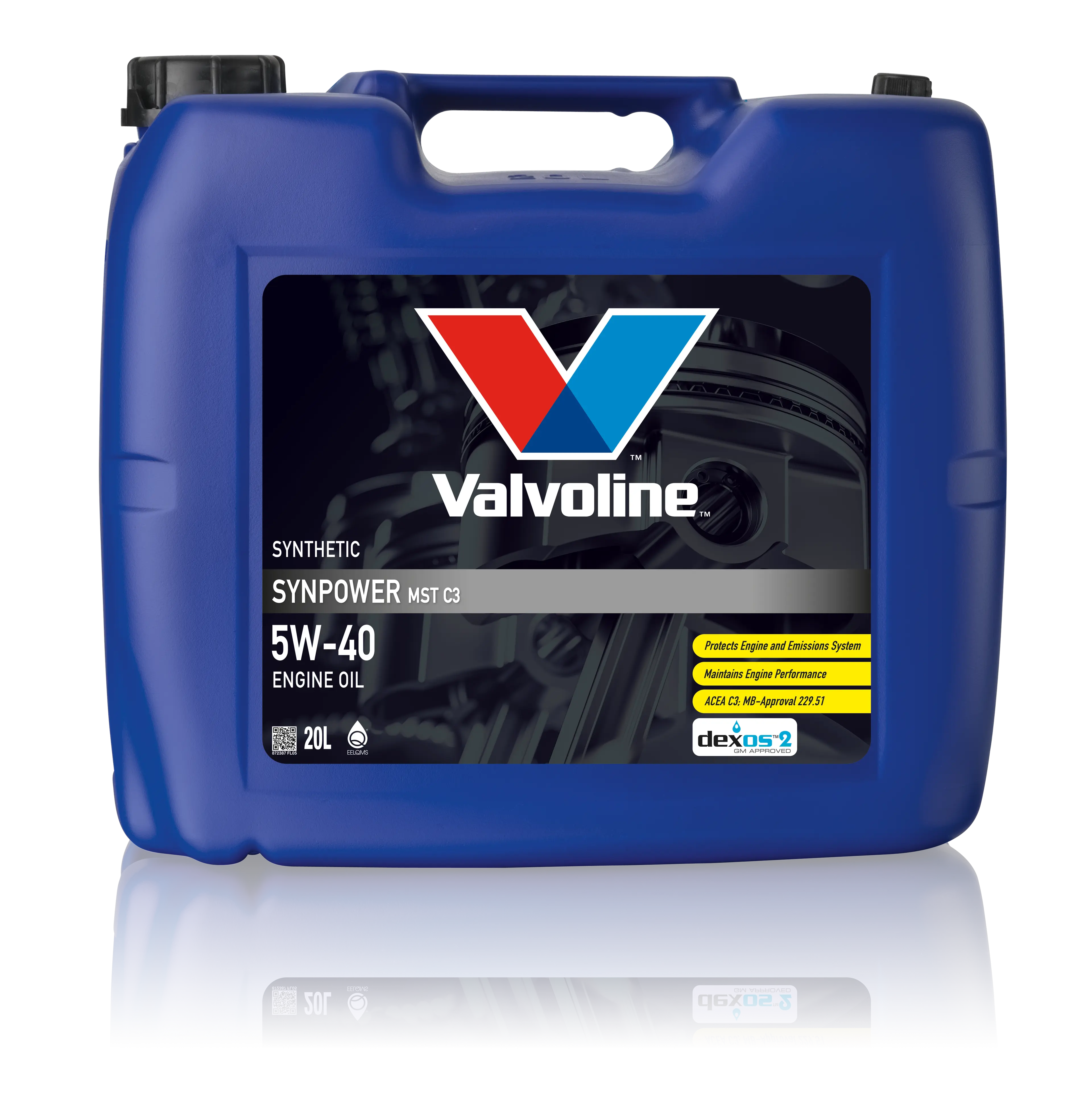 VAL SYNPOWER MST C3 5W40 20L