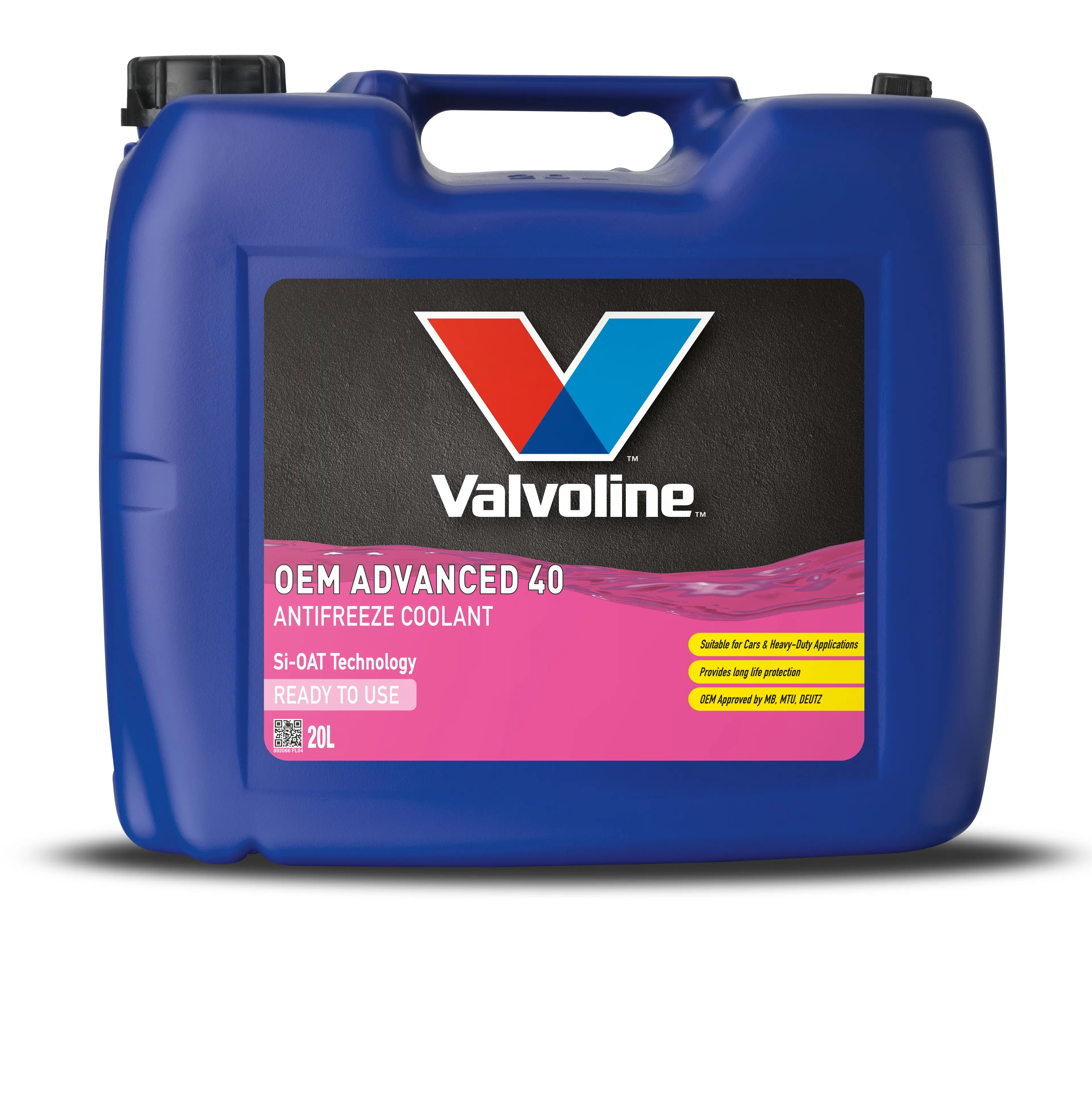 VAL OEM ADVANCED 40 COOLANT RTU 20L
