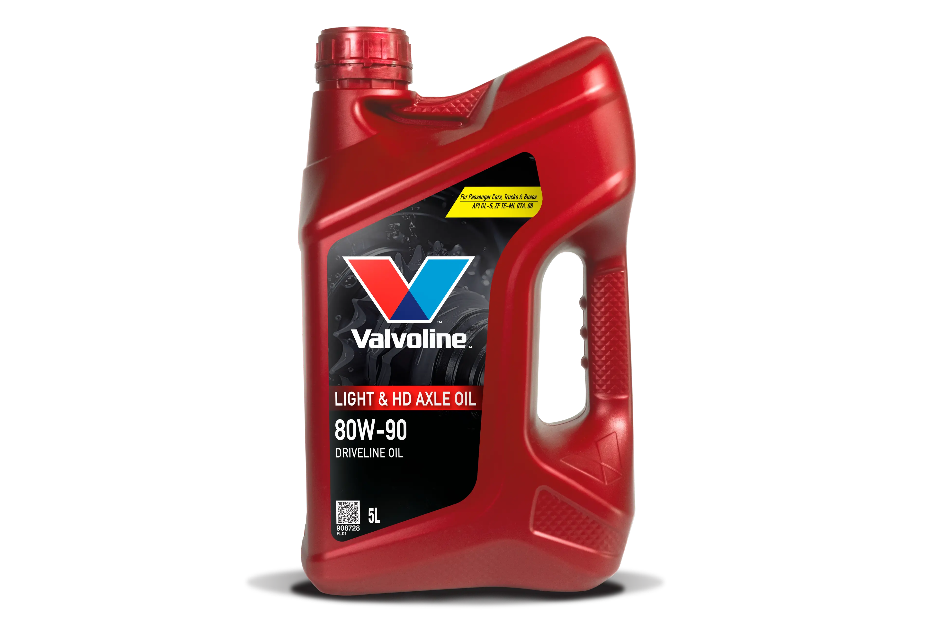 VAL LIGHT & HD AXLE OIL 80W90 5L