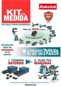 KITS A MEDIDA MAKITA DAKOLUB